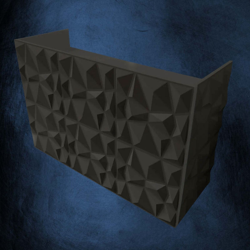 3D Daimond Dj Booth (Zwart) Huren - Deejay Dm