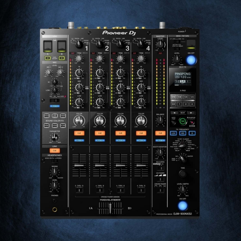 Pioneer DJM 900 NXS2 DJ Mixer, Geluid Huren - Deejay Dm
