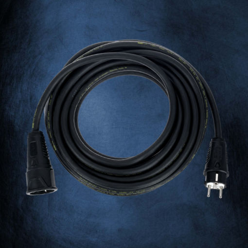 Verlengkabel 5 meter 2,5mm² 230V 16A IP44 voor evenementen en stroomvoorziening