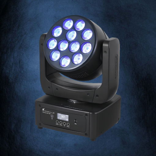 SonicPulse Wash 1208 RGBWW LED moving head wash huren voor evenementen en feesten in Limburg